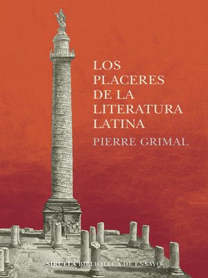 cover image of Los placeres de la literatura latina